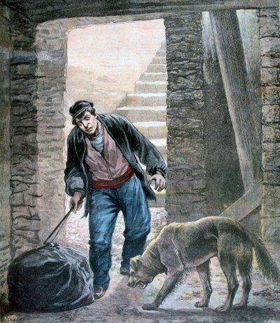 Un crimen en la Rue Botzaris, París, 1892 de Fortuné Méaulle