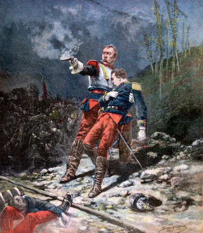 Enfrenta al enemigo, 1884, 1890 de Fortuné Méaulle