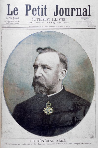 General Zede, gobernador militar de Lyon, Francia, 1895 de Fortuné Méaulle