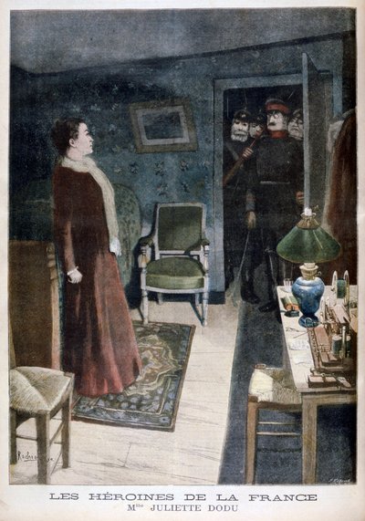 Juliette Dodu, heroína de Francia, 1896 de Fortuné Méaulle