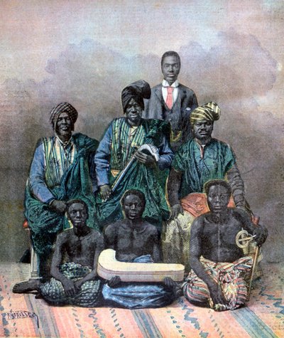 Rey Behanzin de Dahomey, 1893 de Fortuné Méaulle
