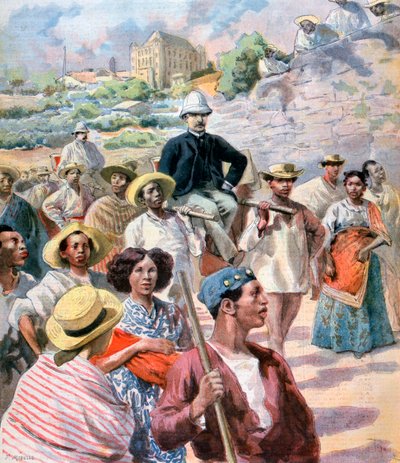 M le Myre de Vilers en Madagascar, 1894 de Fortuné Méaulle