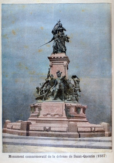 Monumento a la defensa de San Quintín de Fortuné Méaulle
