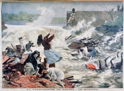 El desastre en Bouzey, 1895 de Fortuné Méaulle