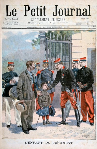 El niño del regimiento, 1898 de Fortuné Méaulle