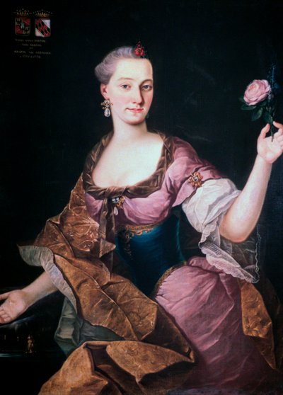 Maria Anna Freyin Von Erberg, Ljubljana, c1741-1769 de Fortunat Bergant