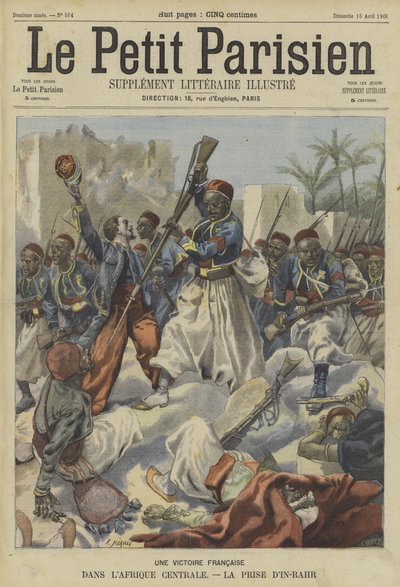 Una victoria francesa en África Central de Fortune Louis Meaulle