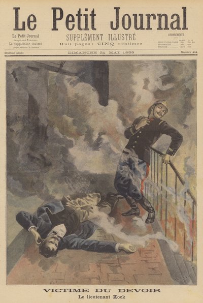 Una víctima del deber: Teniente Kock de Fortune Louis Meaulle