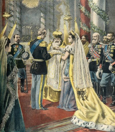 Bautizo de la Gran Duquesa Tatiana Nikolaievna de Fortune Louis Meaulle
