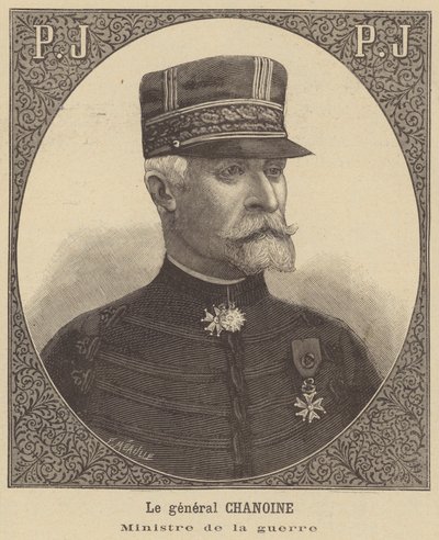 General Chanoine, Ministro de Guerra de Francia de Fortune Louis Meaulle