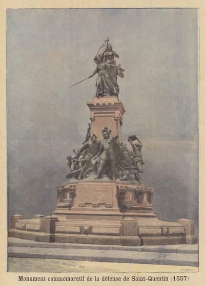 Monumento conmemorativo de la defensa de Saint-Quentin en 1557 de Fortune Louis Meaulle