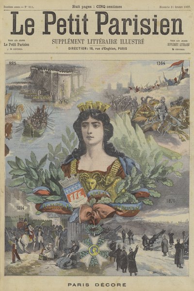 París decorado de Fortune Louis Meaulle
