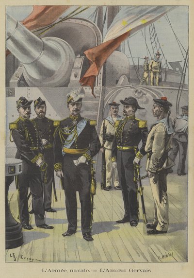 Raymond-Emile Gervais, almirante francés de Fortune Louis Meaulle