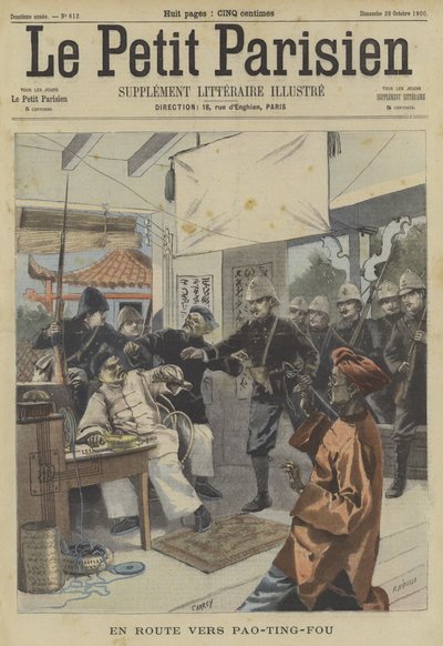 La Rebelión de los Bóxers: en el camino a Baoding, China de Fortune Louis Meaulle