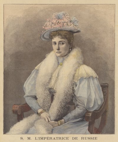 Zarina Alexandra de Rusia de Fortune Louis Meaulle