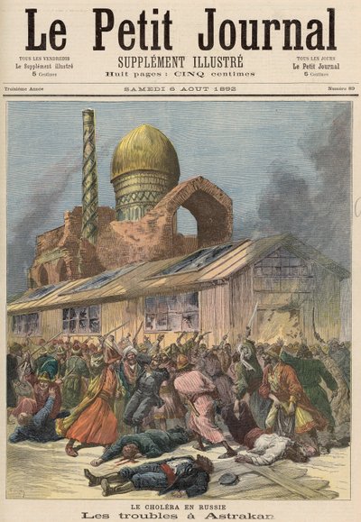 Cólera en Rusia: Los problemas en Astrakhan, de 