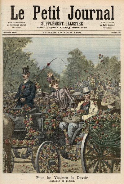 Para las víctimas del deber: La batalla de las flores, de 