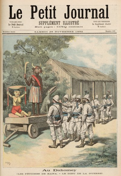 Fetiches de Kana en Dahomey, de 