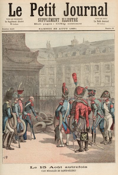 El 15 de agosto de antaño: Las medallas de Santa Helena, de 