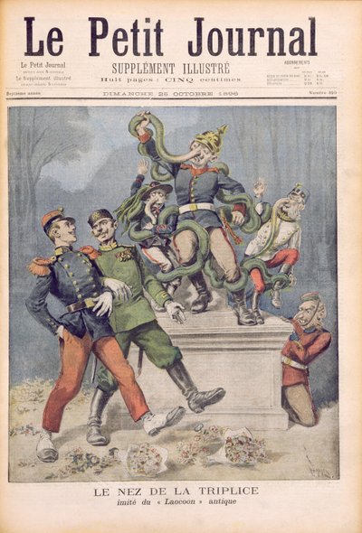 La nariz de los Aliados, después de Laocoonte, de 