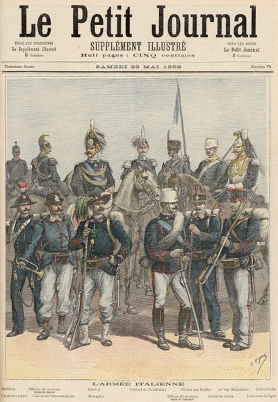 El ejército italiano, de 