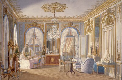 Vestidor de la Emperatriz Eugenia en Saint-Cloud, 1860 de Fortune de Fournier