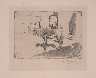 Caballo de Marruecos de Fortuny y Carbó
