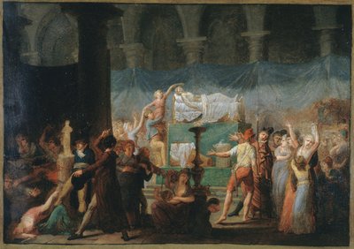 Funérailles de Marat, à l