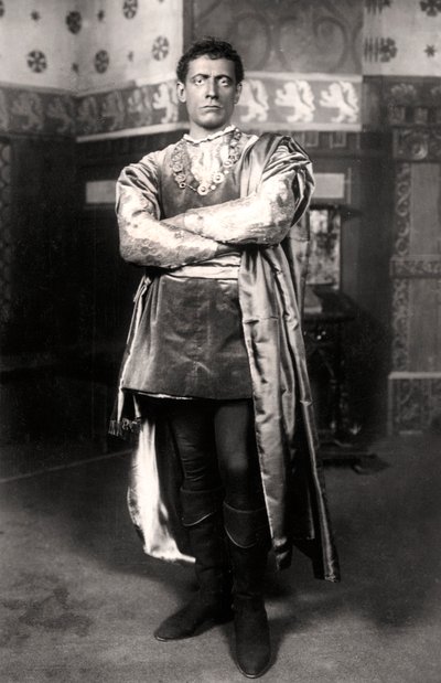 Lewis Waller 1860-1915, actor inglés y gerente de teatro de Foulsham and Banfield