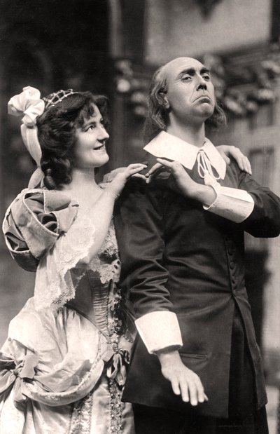 Louie Pounds y Powis Pinder en Lady Tatters, 1907 de Foulsham and Banfield