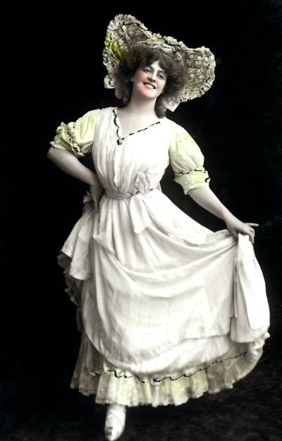 Marie Studholme 1875-1930, actriz inglesa, principios del siglo XX de Foulsham and Banfield