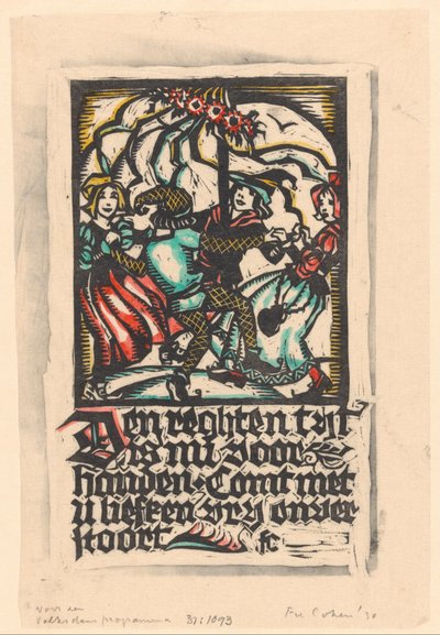 Meiboom de Fré Cohen (signed by artist)