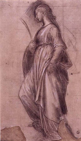 Estudio de Santa Catalina de Alejandría de Fra Bartolomeo