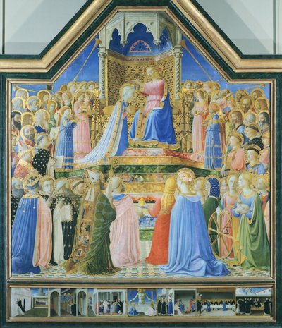 Coronación de la Virgen de Fra (c.1387 1455) Angelico