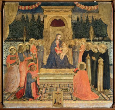 Retablo de San Marcos, c. 1438-1440 de Fra  Angelico