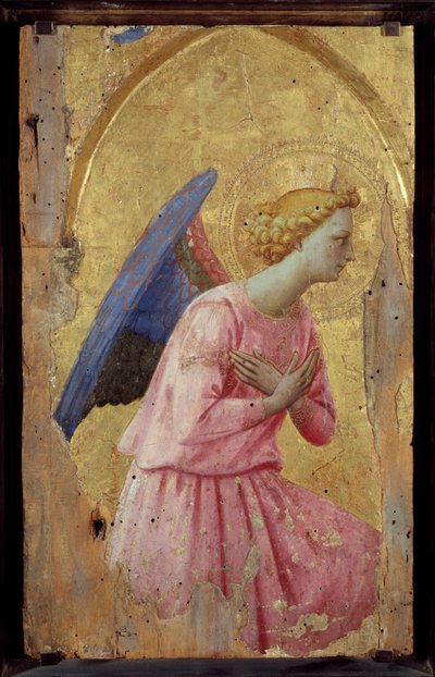 Ángel en adoración de Fra  Angelico