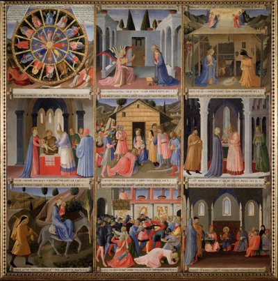Armadio degli Argenti: Vida de Cristo de Fra  Angelico