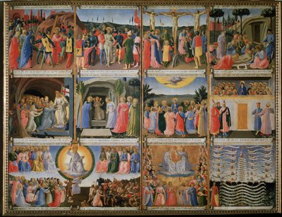 Historia de la vida de Cristo de Fra  Angelico