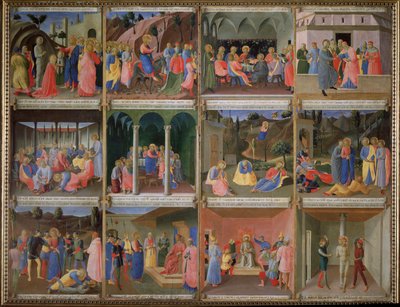 Vida de Cristo de Fra  Angelico