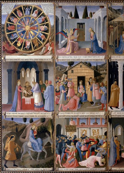 Vida de Cristo, Armadio degli Argenti de Fra  Angelico