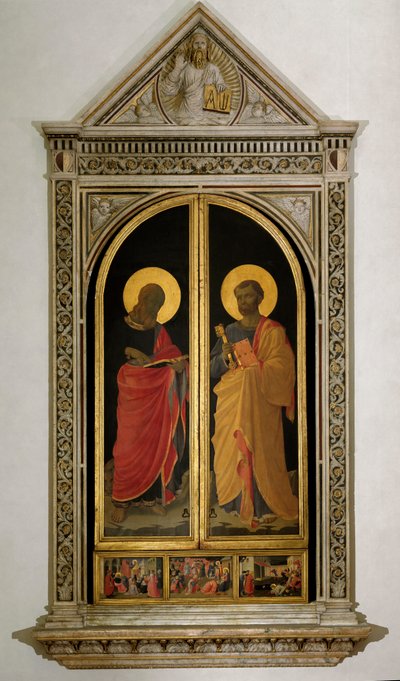 Retablo de Liniers: San Pedro y San Marcos de Fra  Angelico