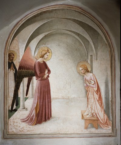 La Anunciación de Fra  Angelico