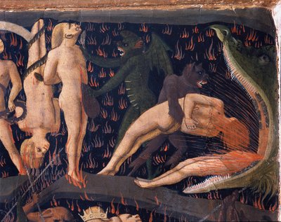 El Juicio Final: Infierno de Fra  Angelico