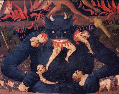 El Juicio Final: Infierno de Fra  Angelico