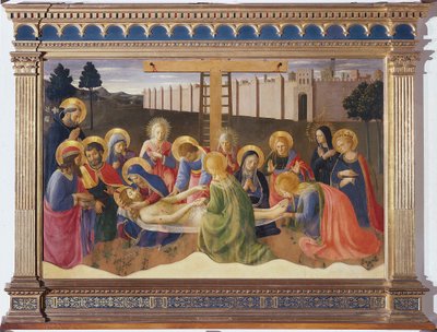La deposición de Fra  Angelico