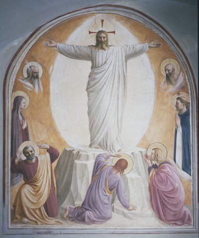 La transfiguración de Fra  Angelico