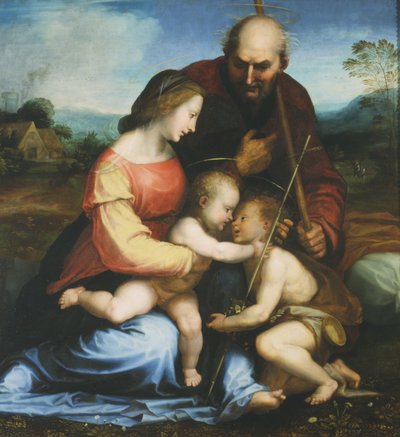 Sagrada Familia y San Juan de Fra 1472 1517 Bartolommeo