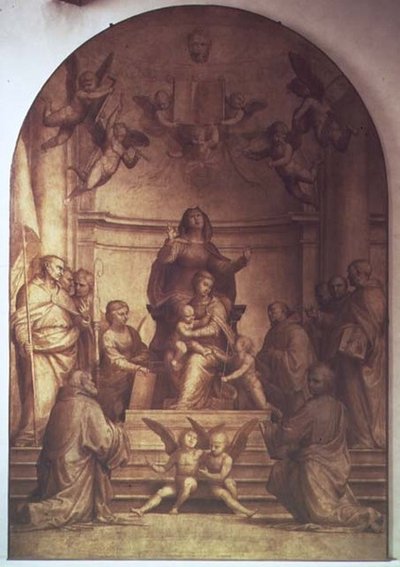 El Retablo del Gran Consejo, 1510 de Fra 1472 1517 Bartolommeo