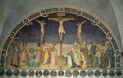 Crucifixión de Cristo, 1442 de Fra Angelico