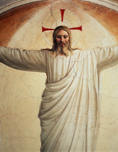 La transfiguración de Cristo de Fra Angelico